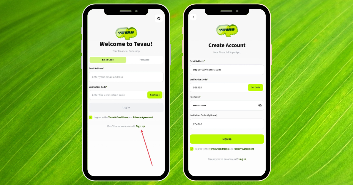 Register Account