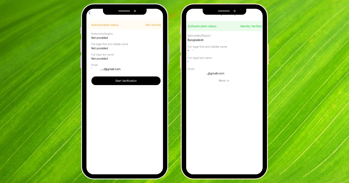 Account KYC Verification