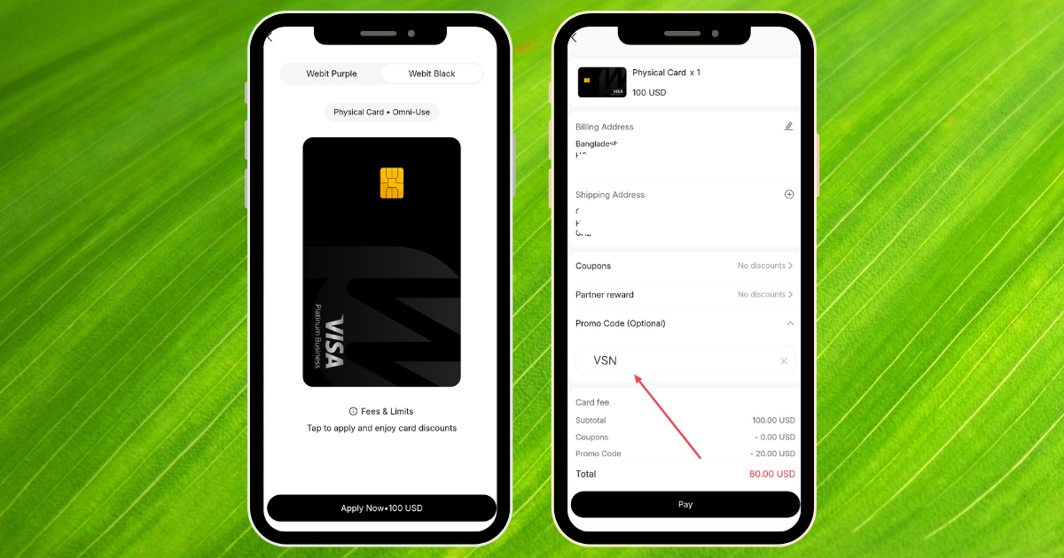 Order Physical Card
